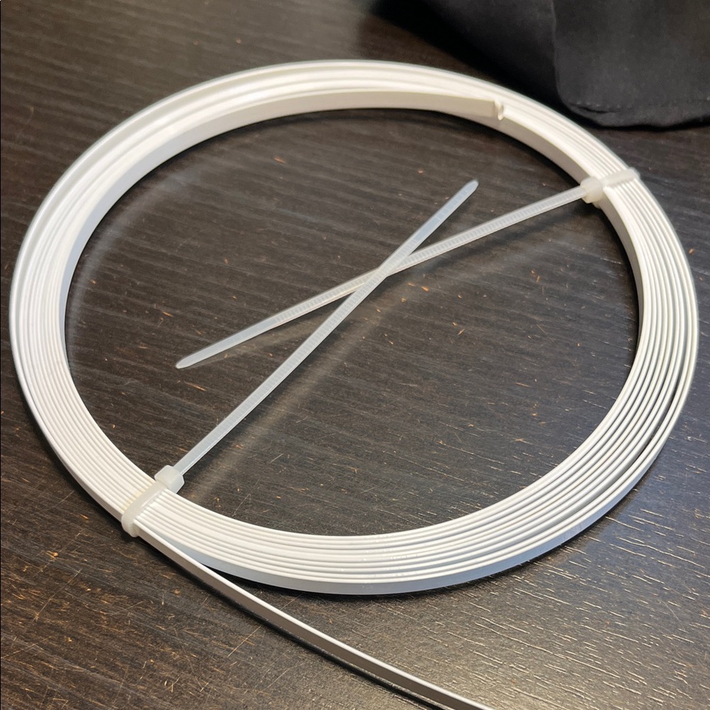 Steel boning for corset making